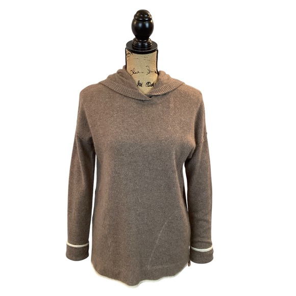 Quince Sweaters - Quince Hooded Cashmere Sweater Tan